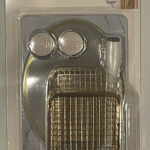 Gold and Silver Phone Accessory Set
